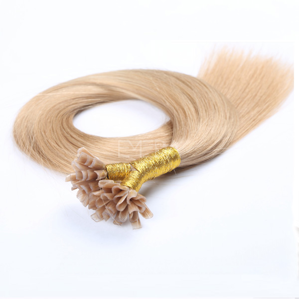 Keratin Bonds Hair Extensions Hairstyles Wholesale Russian Human Hair Extensions  LM175 